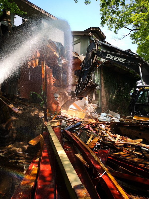 Residential Demolition Project - Stevensville, Michigan