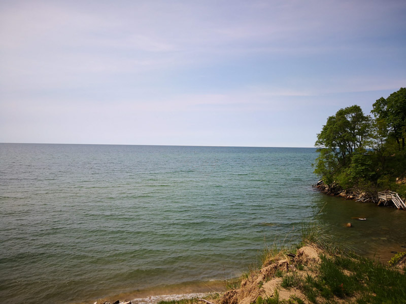 Lakeshore view