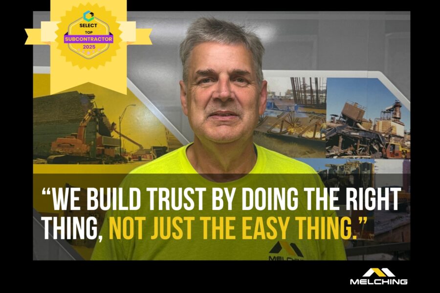 Don Malusi, Melching Project Manager and Safety Officer